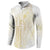 Samoa Lotu Tamaiti Mamanu Siapo Button Sweatshirt Golden Plumeria - Polynesian Pride