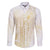 Samoa Lotu Tamaiti Mamanu Siapo Family Matching Puletasi and Hawaiian Shirt Golden Plumeria - Polynesian Pride