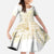 Samoa Lotu Tamaiti Mamanu Siapo Family Matching Summer Maxi Dress and Hawaiian Shirt Golden Plumeria - Polynesian Pride