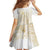 Samoa Lotu Tamaiti Mamanu Siapo Family Matching Summer Maxi Dress and Hawaiian Shirt Golden Plumeria - Polynesian Pride