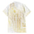 Samoa Lotu Tamaiti Mamanu Siapo Family Matching Summer Maxi Dress and Hawaiian Shirt Golden Plumeria - Polynesian Pride