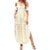 Samoa Lotu Tamaiti Mamanu Siapo Family Matching Summer Maxi Dress and Hawaiian Shirt Golden Plumeria - Polynesian Pride