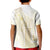 Samoa Lotu Tamaiti Mamanu Siapo Kid Polo Shirt Golden Plumeria - Polynesian Pride