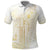 Samoa Lotu Tamaiti Mamanu Siapo Polo Shirt Golden Plumeria - Polynesian Pride