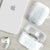 Samoa Lotu Tamaiti Mamanu Siapo AirPods Case Off White Plumeria - Polynesian Pride
