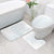 Samoa Lotu Tamaiti Mamanu Siapo Bathroom Set Off White Plumeria - Polynesian Pride