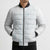Samoa Lotu Tamaiti Mamanu Siapo Bomber Puffer Jacket Off White Plumeria - Polynesian Pride