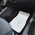 Samoa Lotu Tamaiti Mamanu Siapo Car Mats Off White Plumeria - Polynesian Pride