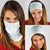 Samoa Lotu Tamaiti Mamanu Siapo Neck Gaiter Off White Plumeria - Polynesian Pride