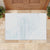 Samoa Lotu Tamaiti Mamanu Siapo Rubber Doormat Off White Plumeria - Polynesian Pride