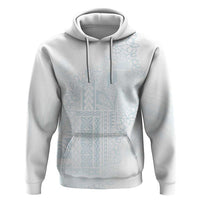 Samoa Lotu Tamaiti Mamanu Siapo Zip Hoodie Off White Plumeria LT7 Pullover Hoodie Baby Blue - Polynesian Pride