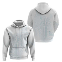 Samoa Lotu Tamaiti Mamanu Siapo Zip Hoodie Off White Plumeria LT7 - Polynesian Pride