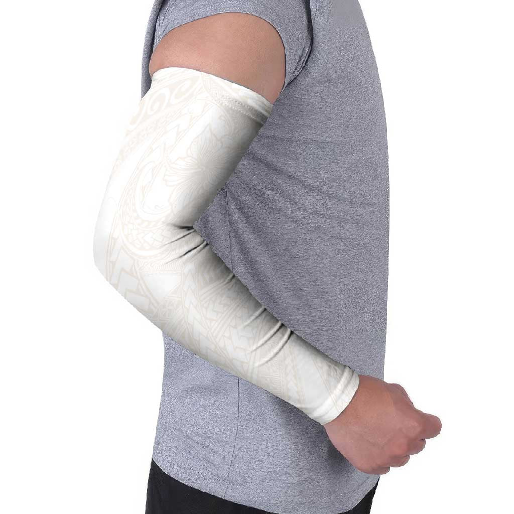Samoa Lotu Tamaiti Ivory Arm Sleeves Teuila Tatau - Polynesian Pride