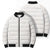 Samoa Lotu Tamaiti Ivory Bomber Puffer Jacket Teuila Tatau - Polynesian Pride
