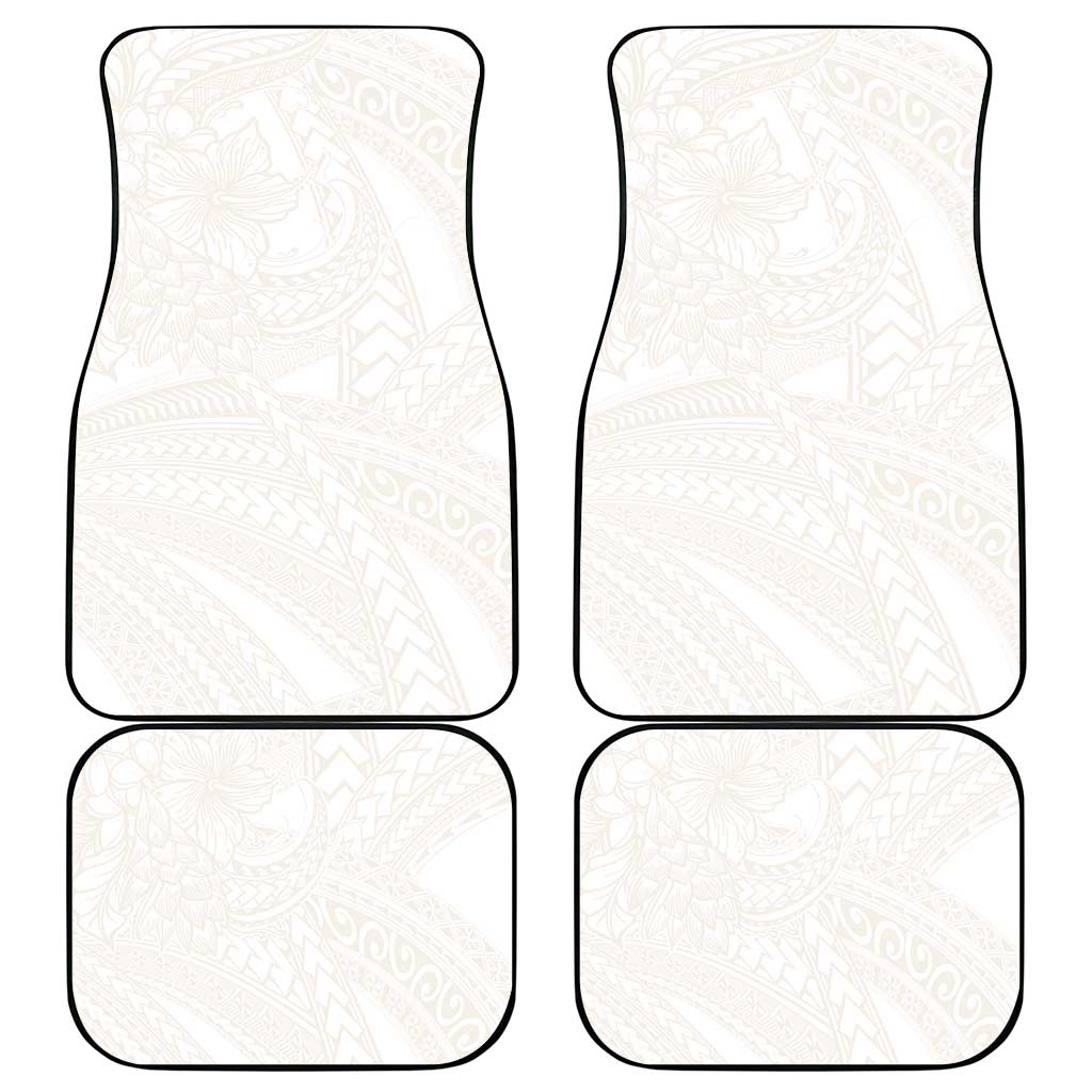 Samoa Lotu Tamaiti Ivory Car Mats Teuila Tatau - Polynesian Pride