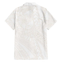 Samoa Lotu Tamaiti Ivory Family Matching Puletasi and Hawaiian Shirt Teuila Tatau - Polynesian Pride