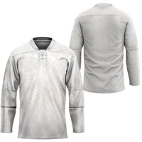 Samoa Lotu Tamaiti Ivory Hockey Jersey Teuila Tatau - Polynesian Pride