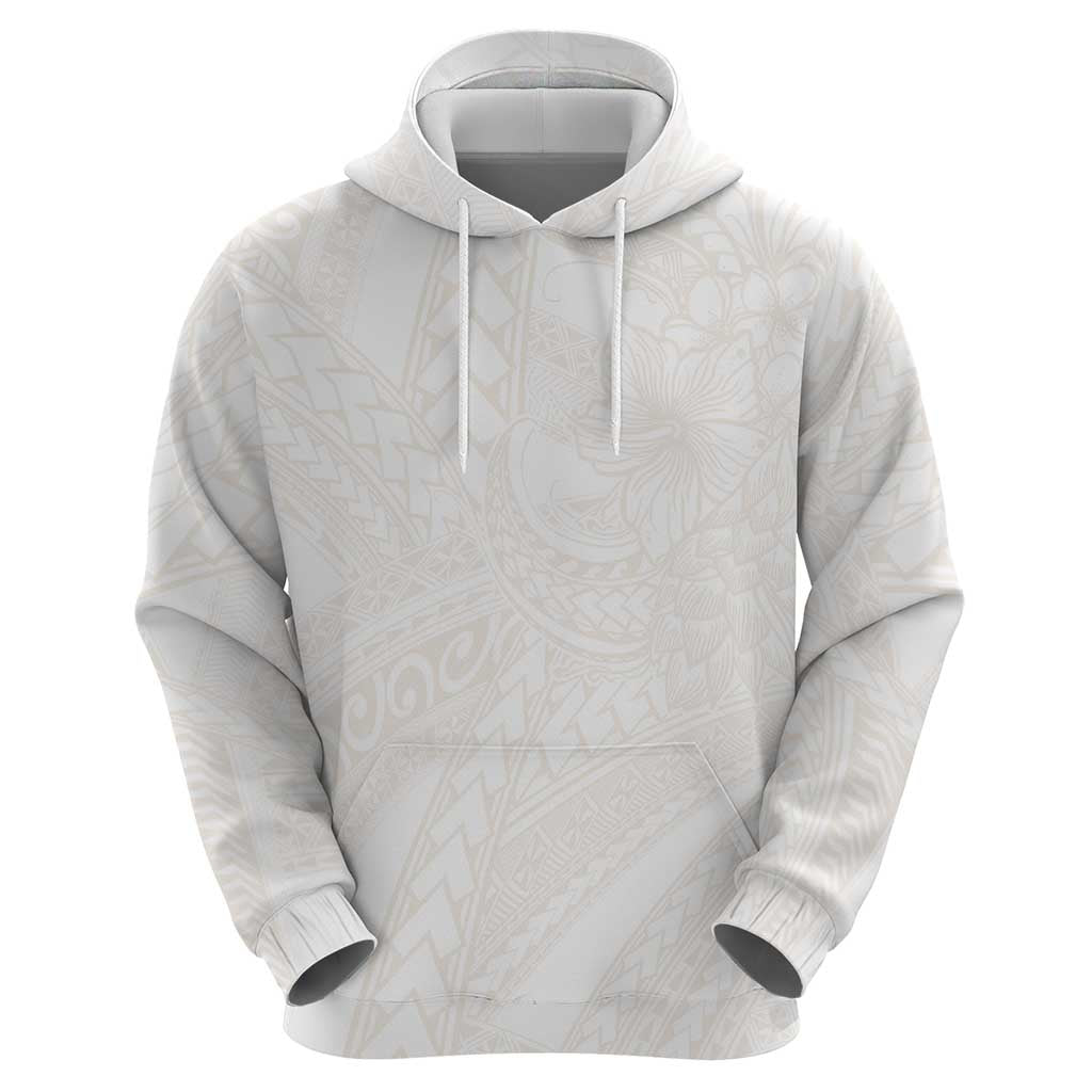 Samoa Lotu Tamaiti Ivory Hoodie Teuila Tatau - Polynesian Pride