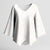Samoa Lotu Tamaiti Ivory Kimono Sleeve Blouse Teuila Tatau - Polynesian Pride