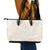 Samoa Lotu Tamaiti Ivory Leather Tote Bag Teuila Tatau - Polynesian Pride