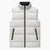 Samoa Lotu Tamaiti Ivory Sleeveless Puffer Jacket Teuila Tatau - Polynesian Pride