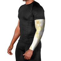 Samoa Lotu Tamaiti Gold Arm Sleeves Teuila Tatau - Polynesian Pride