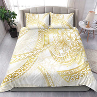 Samoa Lotu Tamaiti Gold Bedding Set Teuila Tatau - Polynesian Pride