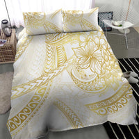 Samoa Lotu Tamaiti Gold Bedding Set Teuila Tatau - Polynesian Pride