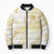 Samoa Lotu Tamaiti Gold Bomber Puffer Jacket Teuila Tatau - Polynesian Pride