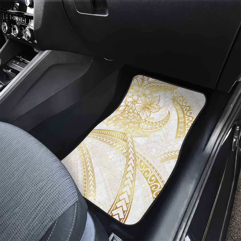 Samoa Lotu Tamaiti Gold Car Mats Teuila Tatau - Polynesian Pride