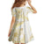 Samoa Lotu Tamaiti Gold Family Matching Off The Shoulder Long Sleeve Dress and Hawaiian Shirt Teuila Tatau - Polynesian Pride
