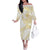 Samoa Lotu Tamaiti Gold Family Matching Off The Shoulder Long Sleeve Dress and Hawaiian Shirt Teuila Tatau - Polynesian Pride