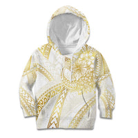 Samoa Lotu Tamaiti Gold Kid Hoodie Teuila Tatau - Polynesian Pride