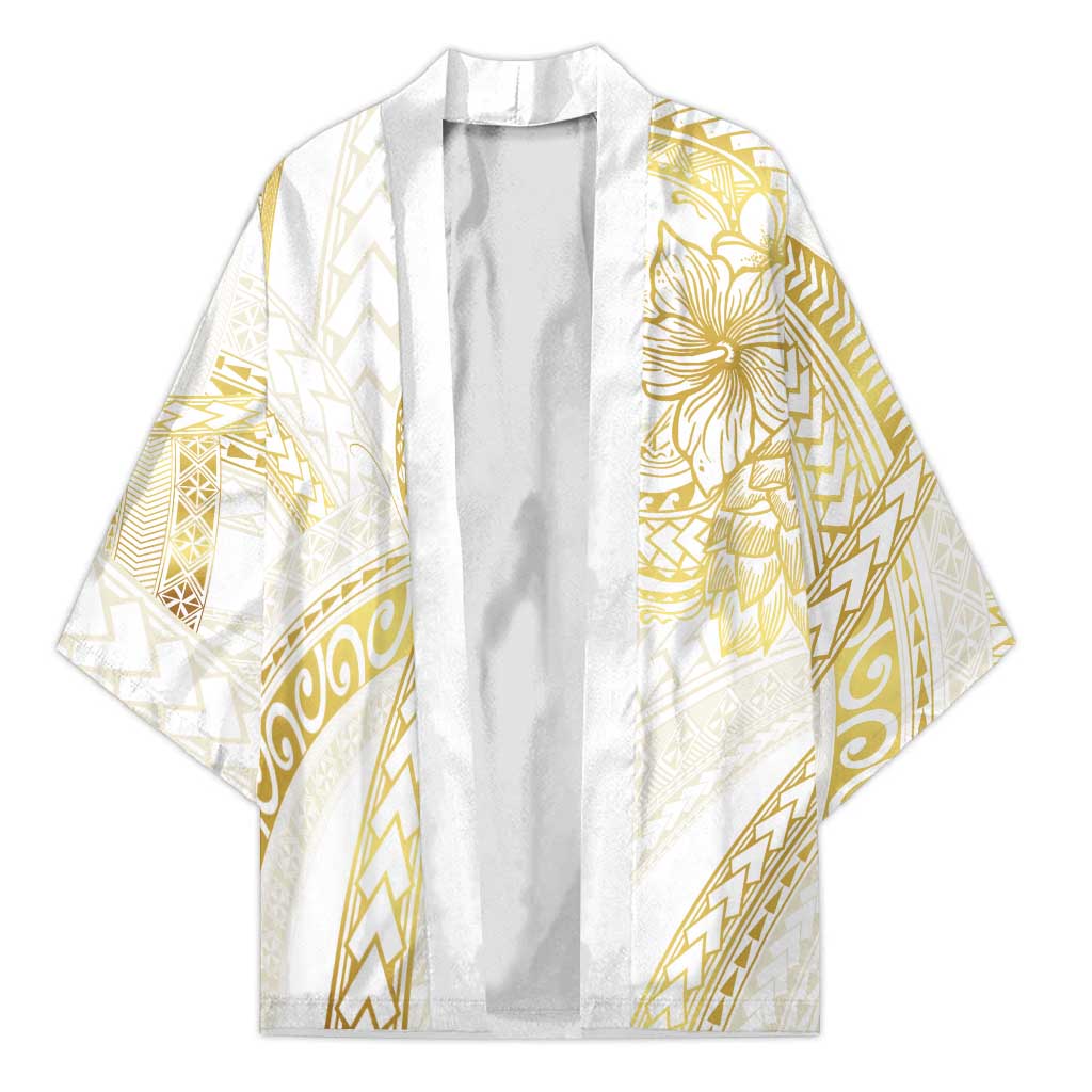 Samoa Lotu Tamaiti Gold Kimono Teuila Tatau - Polynesian Pride