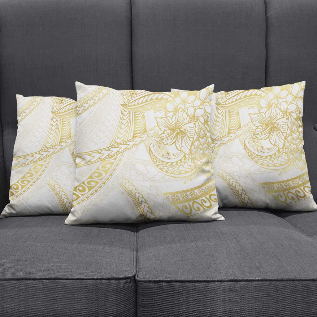 Samoa Lotu Tamaiti Gold Pillow Cover Teuila Tatau LT7 - Polynesian Pride