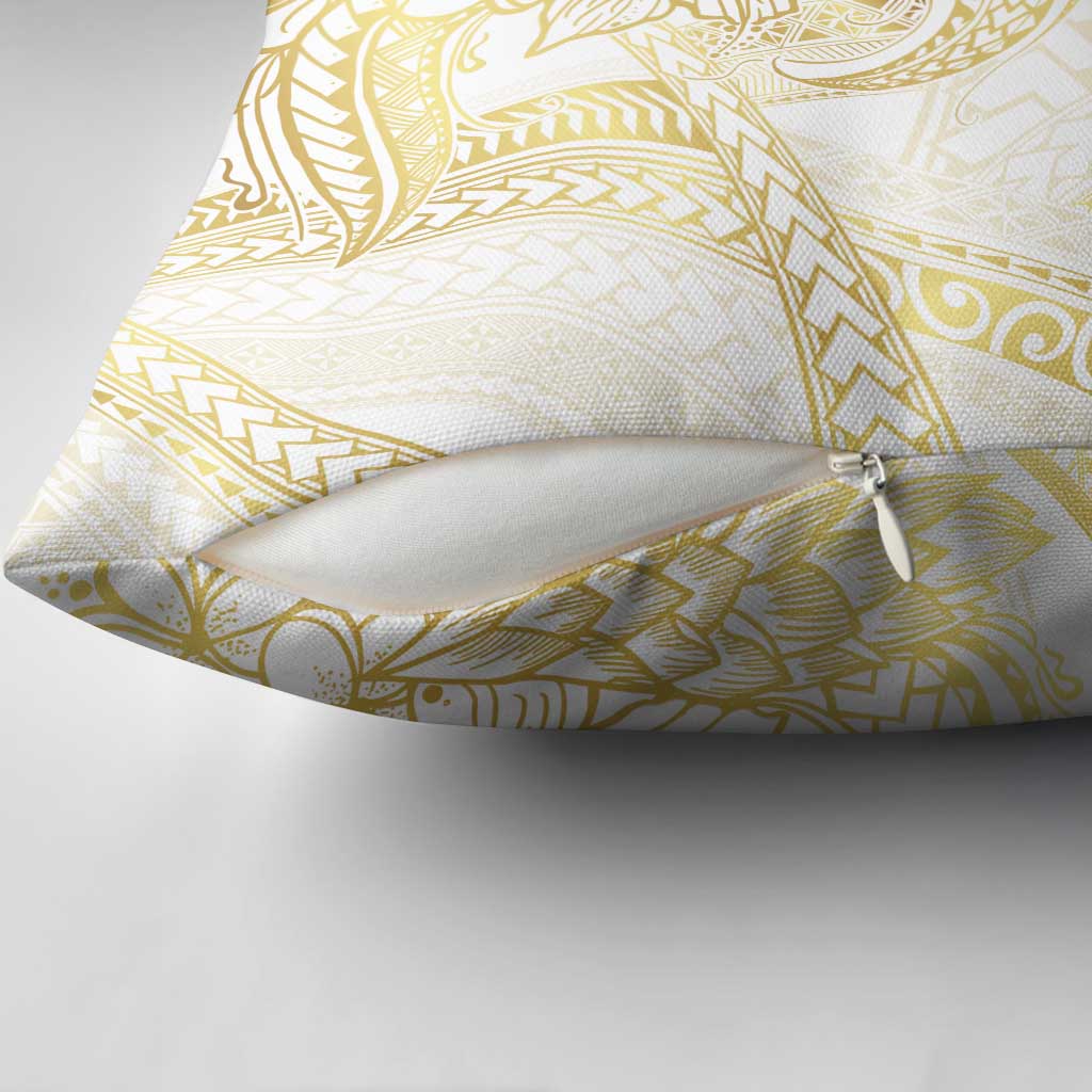 Samoa Lotu Tamaiti Gold Pillow Cover Teuila Tatau LT7 - Polynesian Pride