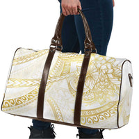 Samoa Lotu Tamaiti Gold Travel Bag Teuila Tatau - Polynesian Pride