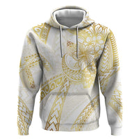 Samoa Lotu Tamaiti Gold Zip Hoodie Teuila Tatau LT7 Pullover Hoodie Gold - Polynesian Pride