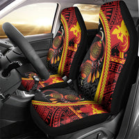 Papua New Guinea Independence Car Seat Cover PNG Bagi and Lime Pot LT7 - Polynesian Pride