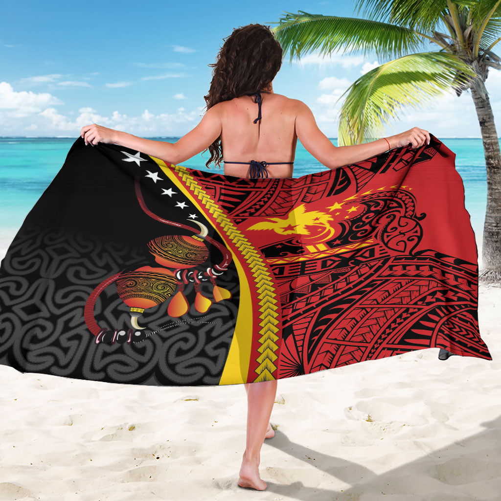 Papua New Guinea Independence Sarong PNG Bagi and Lime Pot LT7 - Polynesian Pride
