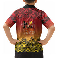 Papua New Guinea 1975 To The Future Personalised Hawaiian Shirt Sepik Masks LT7 - Polynesian Pride