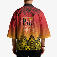 Papua New Guinea 1975 To The Future Personalised Kimono Sepik Masks LT7 - Polynesian Pride