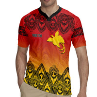 Papua New Guinea 1975 To The Future Personalised Rugby Jersey Sepik Masks LT7 - Polynesian Pride