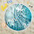 Polynesia Turtle Beach Blanket Watercolor Abstract Style