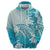 Polynesia Turtle Hoodie Watercolor Abstract Style