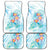 Sea Blue Polynesian Jellyfish Car Mats Watercolor Glows - Polynesian Pride