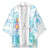 Sea Blue Polynesian Jellyfish Kimono Watercolor Glows - Polynesian Pride