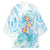 Sea Blue Polynesian Jellyfish Kimono Watercolor Glows - Polynesian Pride