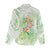 Summer Green Polynesian Jellyfish Women Casual Shirt Watercolor Glows - Polynesian Pride