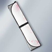 Rose Pink Polynesian Jellyfish Auto Sun Shade Watercolor Glows - Polynesian Pride